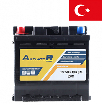 ���� ������������ AKTIVATOR Classic 6CT 50Ah L+ 460A EN 207x174x189 ��. ��. L1